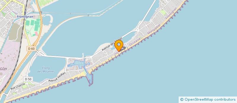 localisation de l'entreprise C.L.A.C. FAMILY à FRONTIGNAN