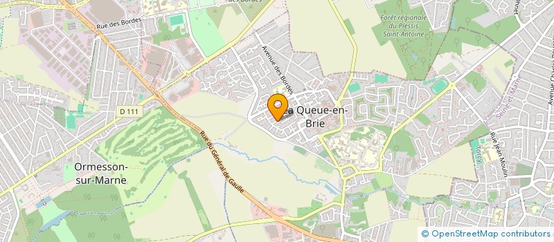 localisation de l'entreprise C.L.A.N à LA QUEUE-EN-BRIE