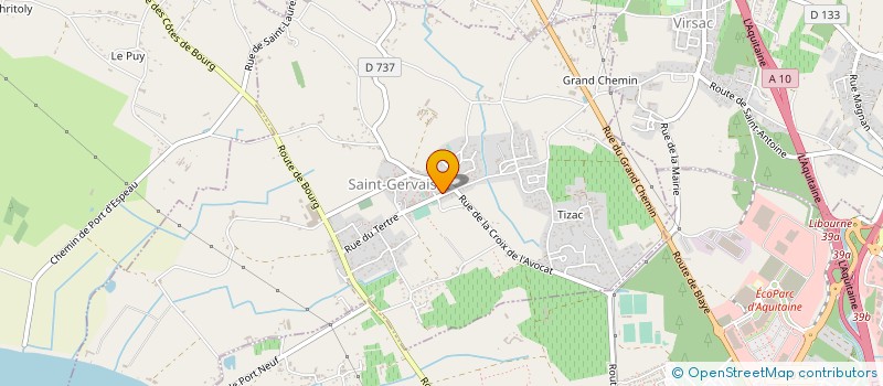 localisation de l'entreprise C.L.A.N ROUGE  PERISSAC