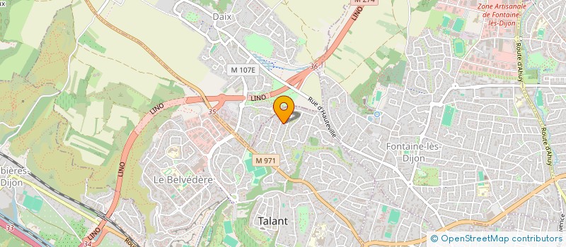 localisation de l'entreprise C.L.A.S +  TALANT