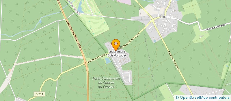 localisation de l'entreprise C.L.A SCI à LE PIAN-MEDOC