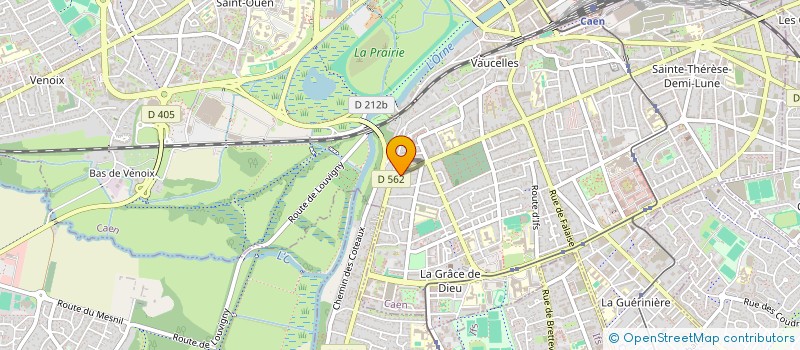 localisation de l'entreprise C.L.A.V à CAEN