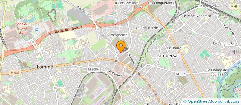 localisation de l'entreprise C&L ACACIA  LILLE