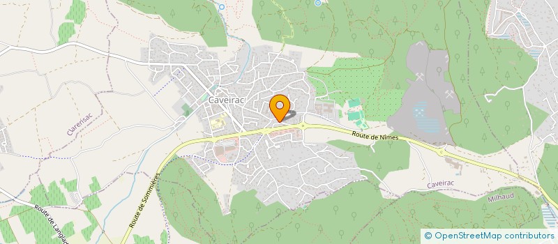 localisation de l'entreprise C&L AGENCEMENT  CAVEIRAC