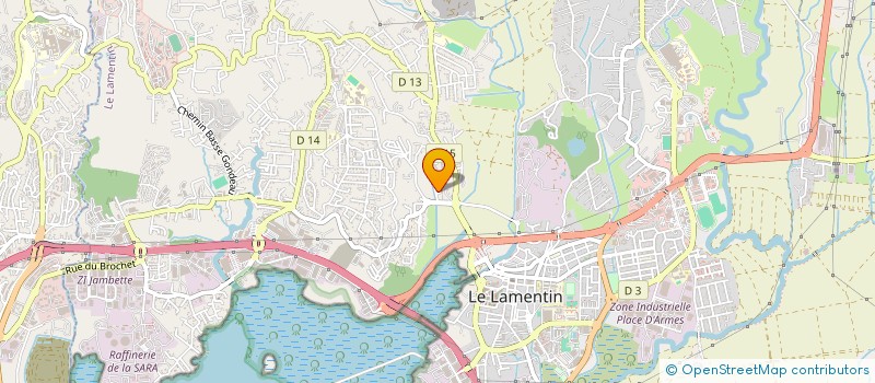 localisation de l'entreprise C. L'ARBRE DE JADE  LE LAMENTIN