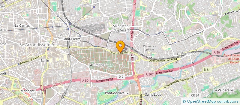 localisation de l'entreprise C L B à MARSEILLE