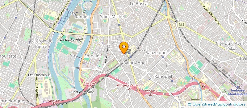 localisation de l'entreprise C.L.BAT à TOULOUSE