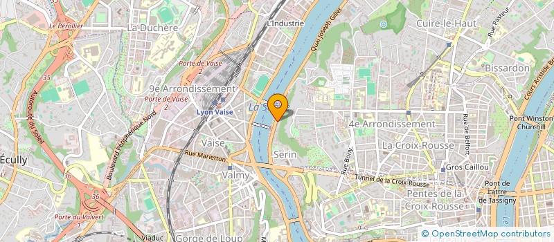 localisation de l'entreprise C.L.C  LYON