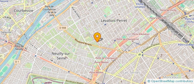 localisation de l'entreprise C&L CLICHY (3) à LEVALLOIS-PERRET