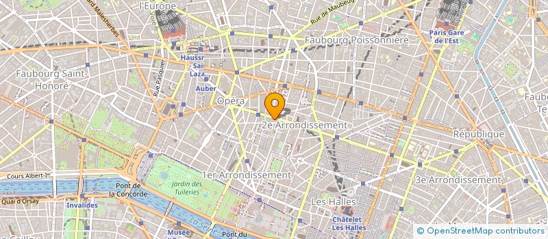 localisation de l'entreprise C & L CONSULTING  PARIS