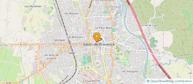 localisation de l'entreprise C.L.D  SALON-DE-PROVENCE