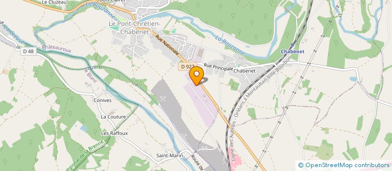 localisation de l'entreprise C&L DAVIER à LE PONT-CHRETIEN-CHABENET