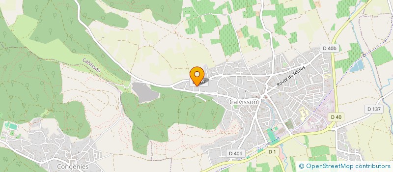 localisation de l'entreprise C.L DEPANNAGE  CALVISSON