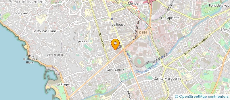 localisation de l'entreprise C.L.DISTRIBUTION à MARSEILLE