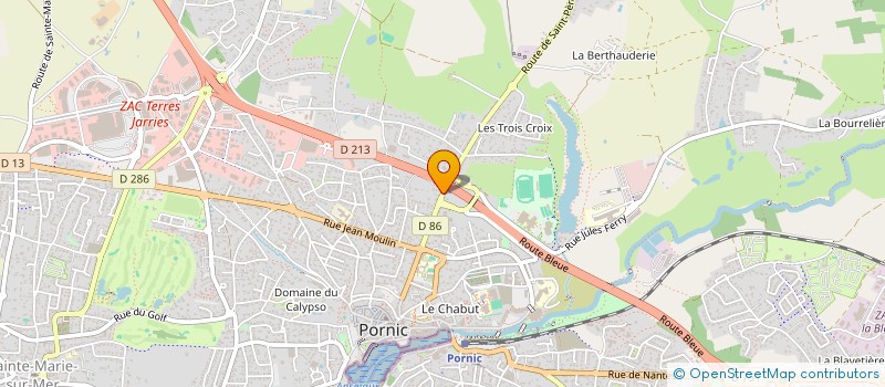 localisation de l'entreprise C.L.E.F. DES FAMILLES à PORNIC