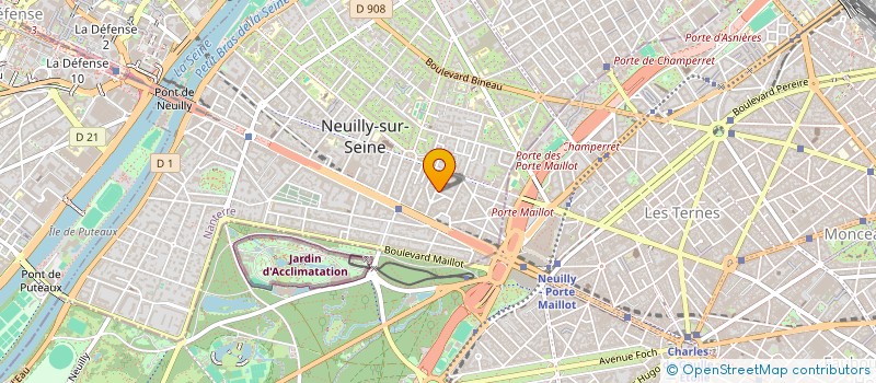 localisation de l'entreprise C.L.E. FRANCE à NEUILLY-SUR-SEINE