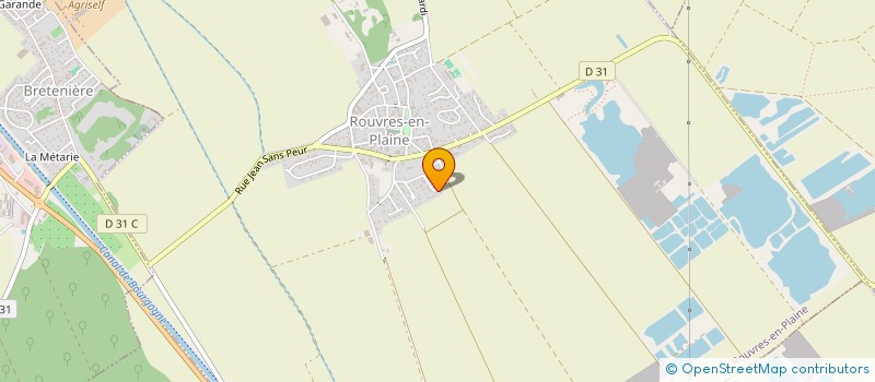 localisation de l'entreprise C.L.E. INVESTISSEMENTS  ROUVRES-EN-PLAINE