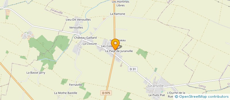 localisation de l'entreprise C.L.E.S  JURANVILLE