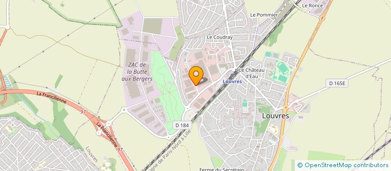 localisation de l'entreprise C L E S CONSEILS LITIGES ECON SOCIAL  LOUVRES