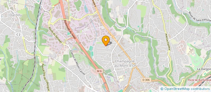 localisation de l'entreprise C.L.E.V  CHAMPAGNE-AU-MONT-D'OR