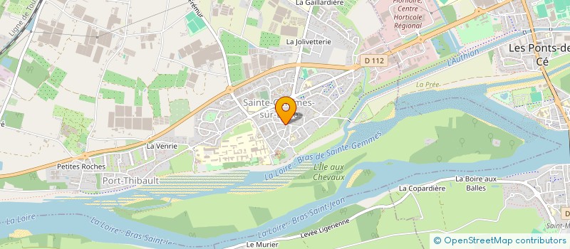 localisation de l'entreprise C L'ESSENTIEL  SAINTE-GEMMES-SUR-LOIRE