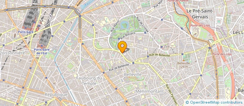 localisation de l'entreprise C.L.F  PARIS