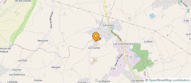 localisation de l'entreprise C.L.F.E.M  QUESSOY