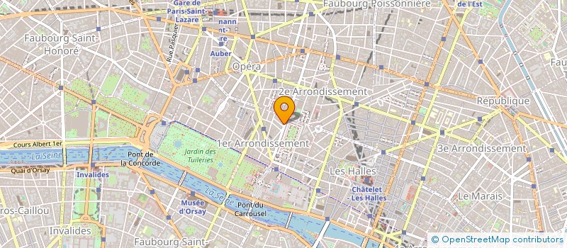 localisation de l'entreprise C L G AMEUBLEMENT à PARIS