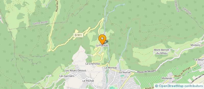 localisation de l'entreprise C.L.G SOLUTION GLOBALE DE CONCIERGERIE  SAINT-PIERRE-DALBIGNY