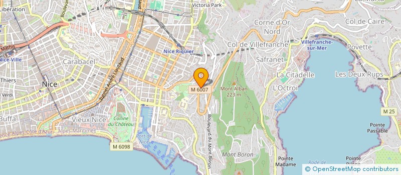 localisation de l'entreprise C L H CONSULTING à NICE