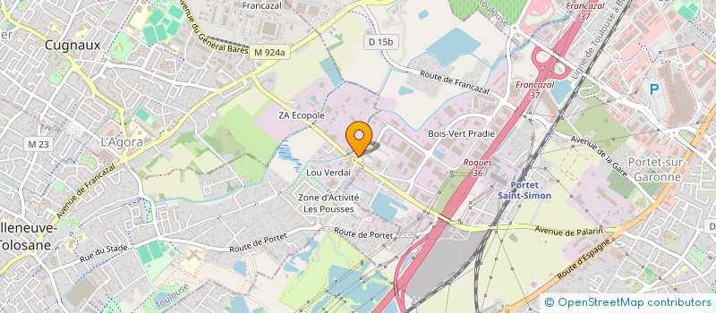 localisation de l'entreprise C L I à PORTET-SUR-GARONNE