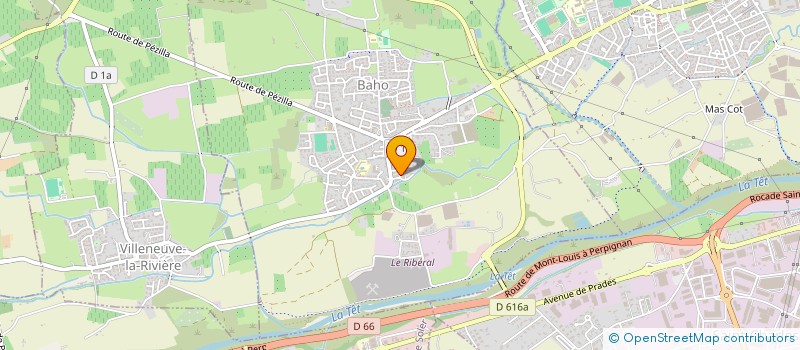 localisation de l'entreprise C.L.I ALPHA  BAHO