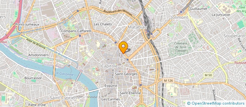 localisation de l'entreprise C.L'IMMOBILIER  TOULOUSE