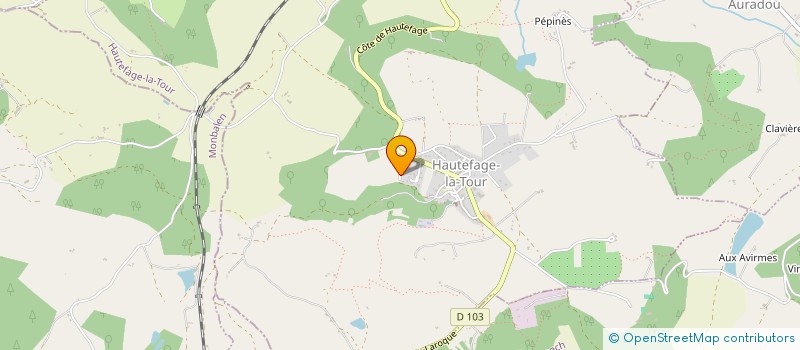 localisation de l'entreprise C&L IMMOBILIER  HAUTEFAGE-LA-TOUR