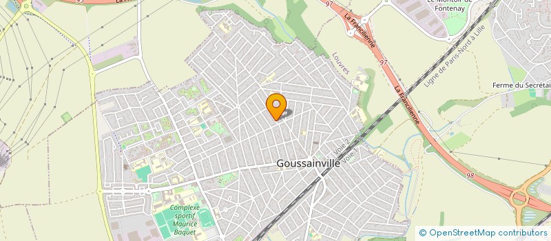 localisation de l'entreprise C L IMPRIMERIE  GOUSSAINVILLE