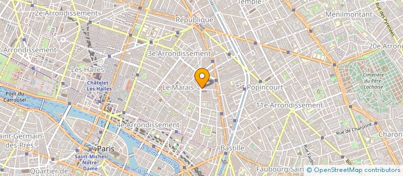 localisation de l'entreprise C.L.INTERNATIONAL DE PARIS  PARIS