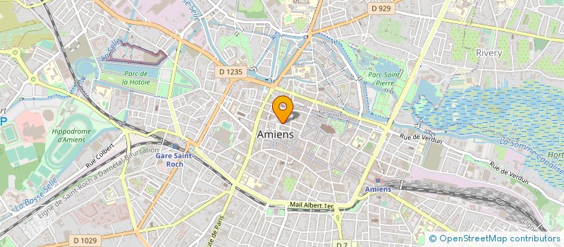 localisation de l'entreprise C L LE TEX à AMIENS