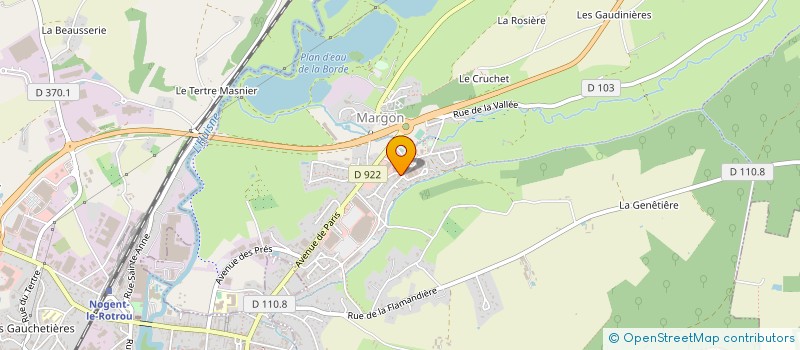 localisation de l'entreprise C.L.M. à ARCISSES