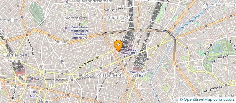 localisation de l'entreprise C L M  PARIS