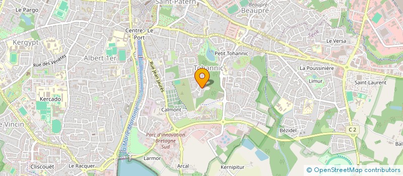 localisation de l'entreprise C.L.M à VANNES