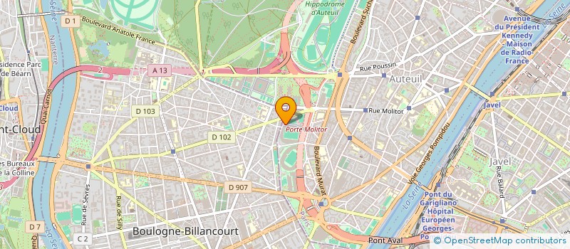 localisation de l'entreprise C.L.M.C.E  PARIS