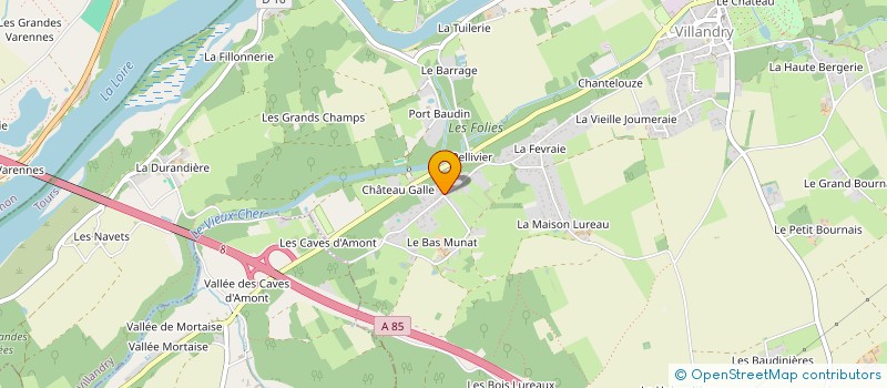 localisation de l'entreprise C.L.M. HABITAT SERVICES à JOUE-LES-TOURS