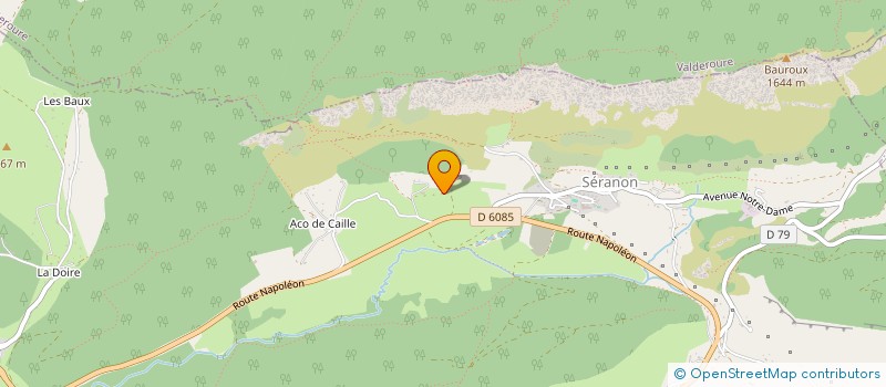 localisation de l'entreprise C.L.O.S CERCLE DE LANGUES, OBSERVATIONS, SAVOIRS  SERANON