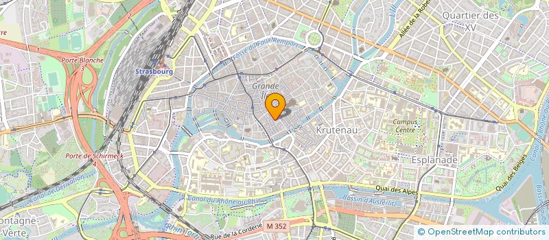 localisation de l'entreprise C L'OPTIQUE SARL à STRASBOURG
