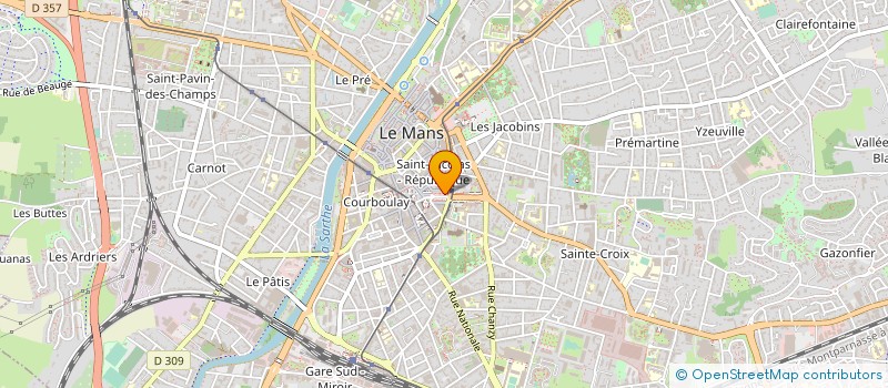 localisation de l'entreprise C L P LE MANS à LE MANS