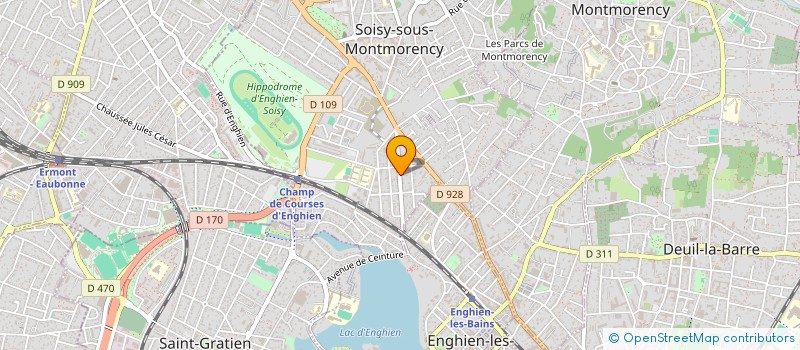localisation de l'entreprise C.L.R GAVIGNOT  SOISY-SOUS-MONTMORENCY