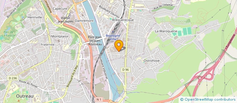 localisation de l'entreprise C.L RENOVATION à BOULOGNE-SUR-MER