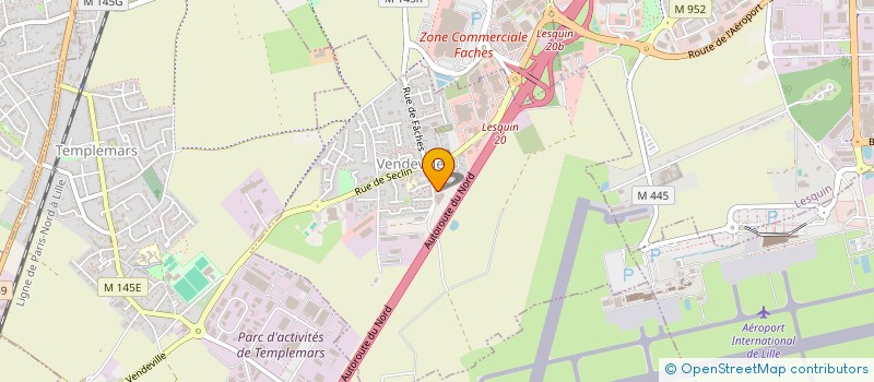 localisation de l'entreprise C.L.S. AUTO  VENDEVILLE