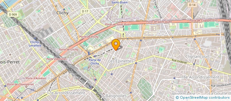 localisation de l'entreprise C L S FRANCE SARL  PARIS