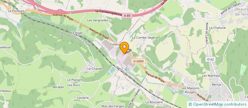 localisation de l'entreprise C.L.T  LE LARDIN-SAINT-LAZARE